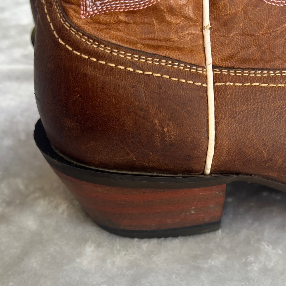 Brown Western  Ariat Cowgirl  Boots - Picture 14 of 14